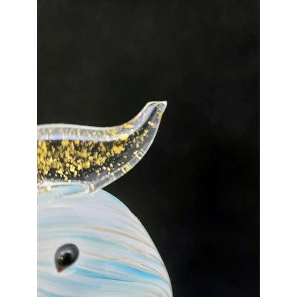 Set of 2 Handblown Murano Pea Hens Birds - Picture 8 of 11